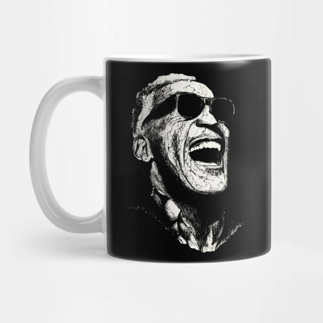 Ray Charles Portrait Art by surmind